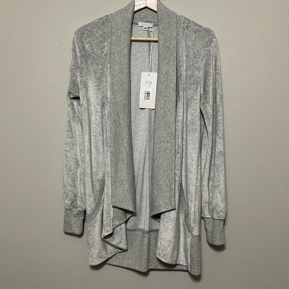 NWT Calme By Johnny Was Reese Long Draped Cardigan, XS